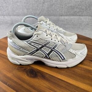 Asics Gel-1130 Womens Running Shoes White Silver 1202A164 Size 7.5 US